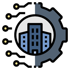 Smart Infrastructure Icon